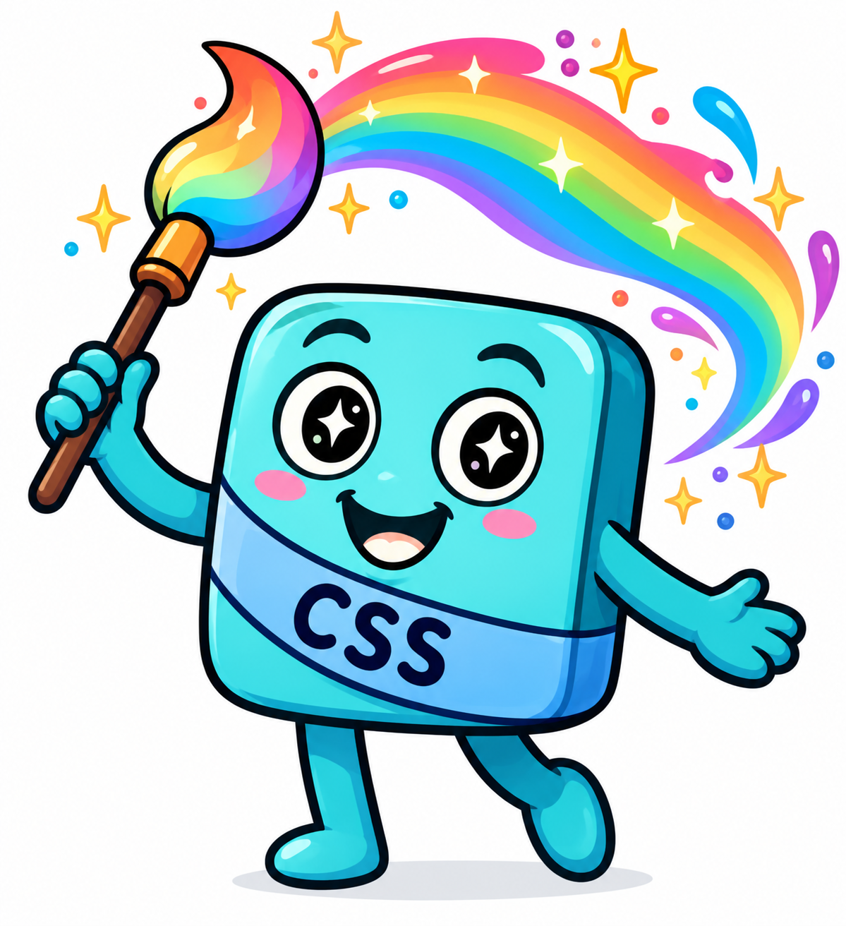 Cassy, the friendly CSS character from Webville